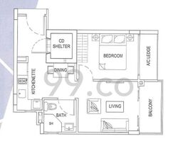Espira Suites (D15), Apartment #300077091